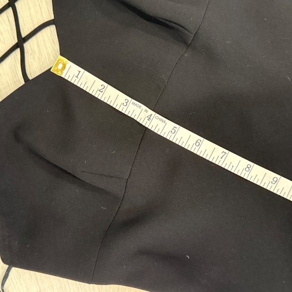 Evan-Picone Vintage Strappy Black Evening Dress Size 4 - Picture 11 of 15